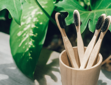cepillo de dientes de bambu